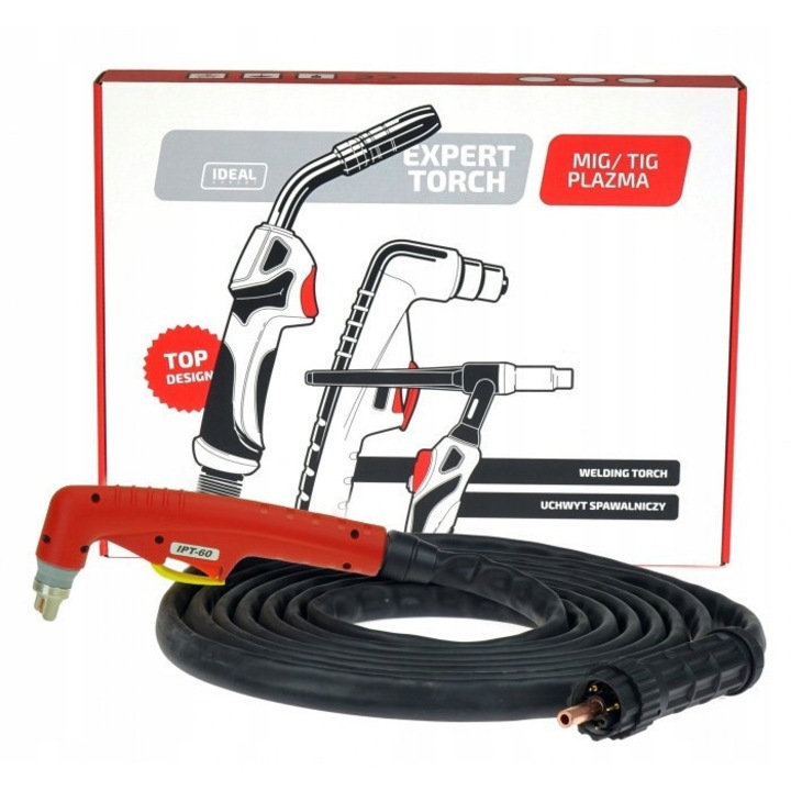 IPT60 kézi plazmavágó pisztoly 6m, központi csatlakozó