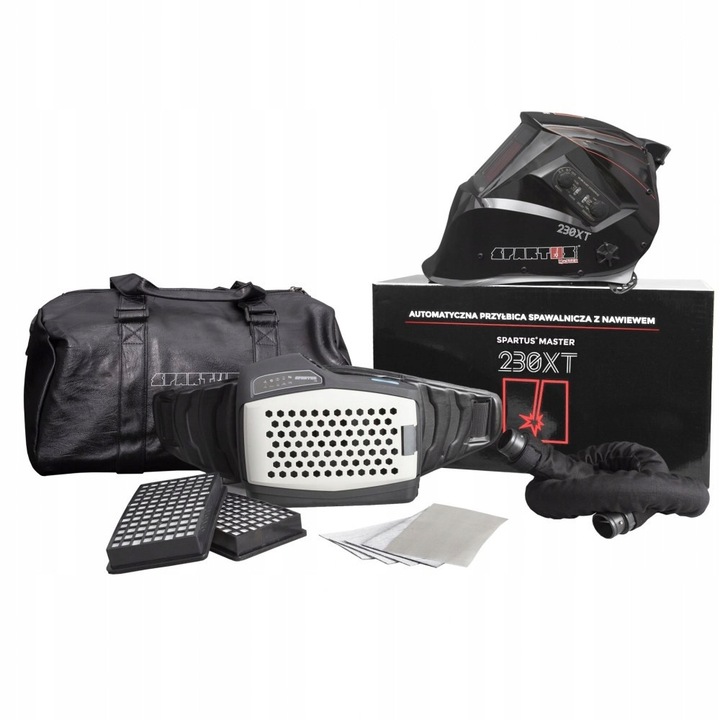 Casca automata Spartus Master 230XT cu sistem de ventilatie, filtru HEPA, 100x65mm, 4 senzori