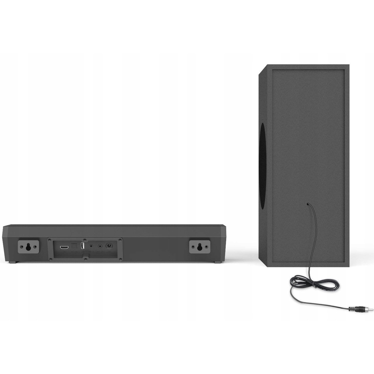 Soundbar Mozos GS-BAR 60W cu subwoofer, Bluetooth, HDMI-ARC, 420x109x72mm, 150x200x372mm