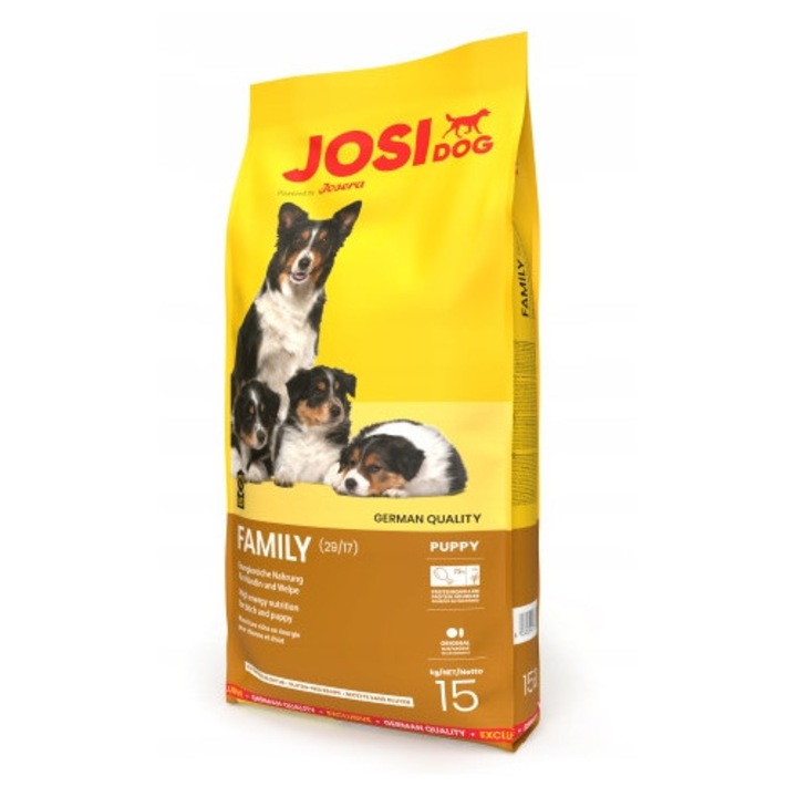 Храна за кучета, Josera, JosiDog Family, без глутен, 15кг