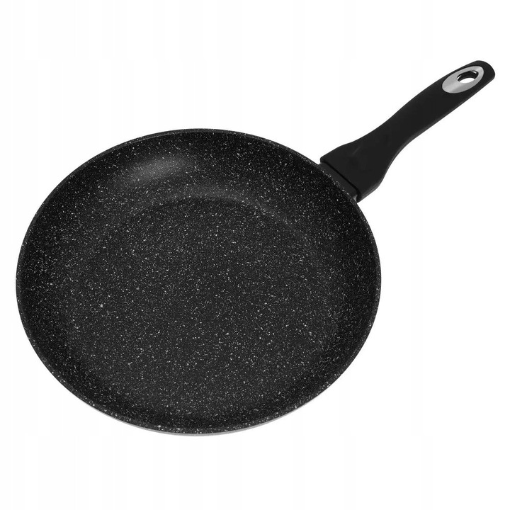 Klausberg 28 cm-es gránit serpenyő fedővel, karcálló, szilikon fogantyúk