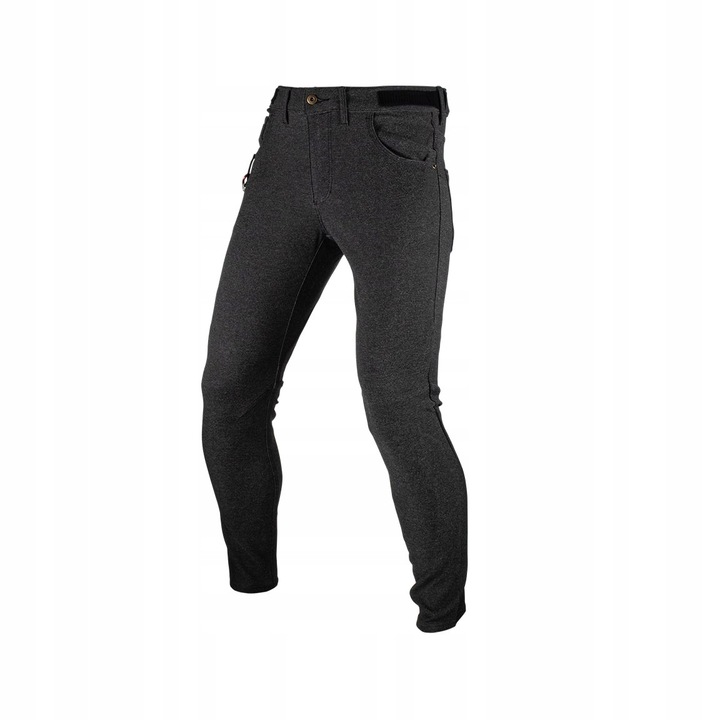 Pantaloni sport barbati Leatt Gravity 3.0, denim, respirabili, rezistenti la apa, negru, XL INTL