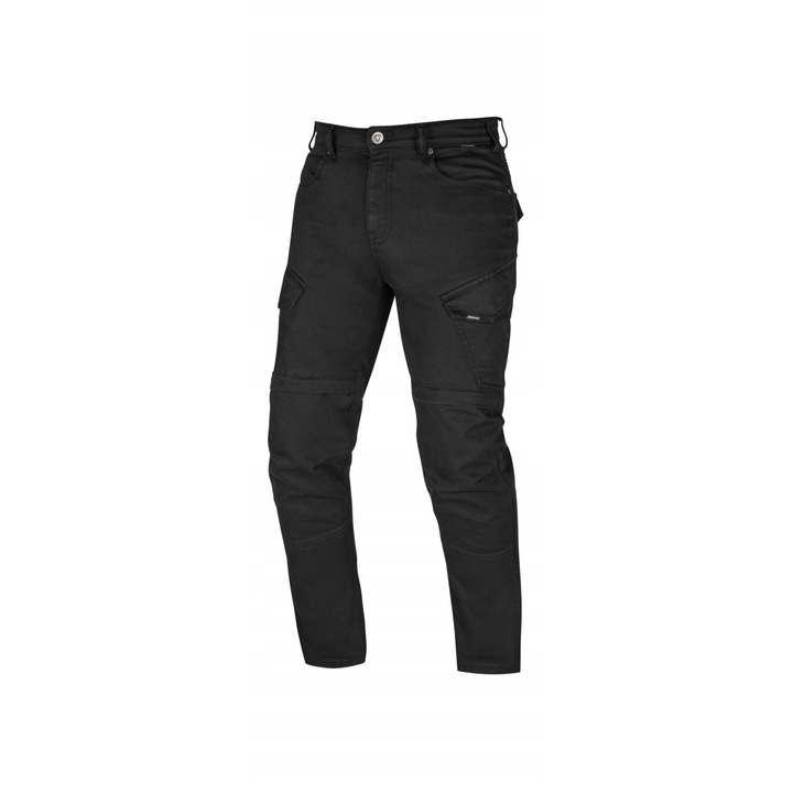 Pantaloni moto Seca Squadron, Cordura, Coolmax, negru, marimea 34