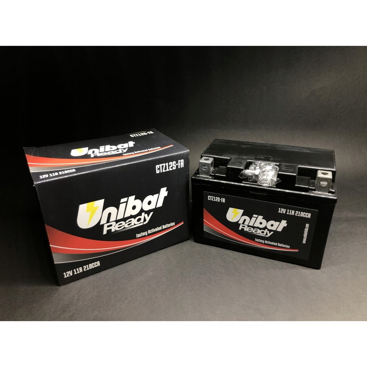 Akumulator moto Unibat 12V 11Ah, 150x87x110mm, fara intretinere