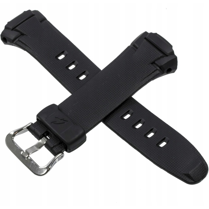 Eredeti Casio szíj GW-500 GW-530 GW-M500 GW-M530 órához, fekete, 12x125mm, 27x75mm