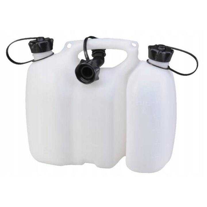 Canistra dubla PROFI 3+1,5l, Hunersdorff, HDPE, natural, aprobat UN