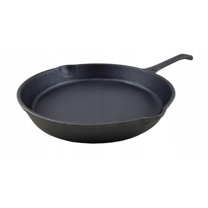 Zilner öntöttvas serpenyő, 28 cm, karcálló, minden típusú főzőlaphoz