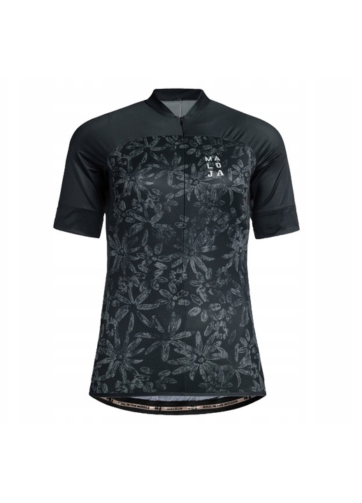 Tricou sport femei Maloja EnvaliraM 1/2, gri, poliester, spandex, S INTL