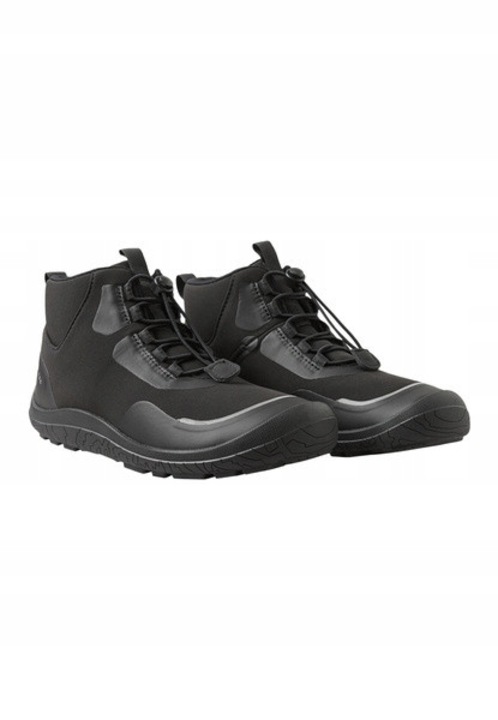 Ghete impermeabile Reima Loikkii, unisex, negru, talpa flexibila, fara fluorocarburi, vegane, 35 EU