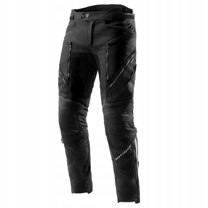 Pantaloni moto Rebelhorn Hardy 3.0, 3 straturi, impermeabili, negru, XL, set cu accesorii