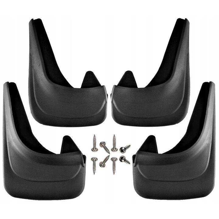 4 db AUTOBOX autószőnyeg készlet, Jeep Grand Cherokee 05-10-hez, fekete, 27,5x21,5cm, 32x22cm