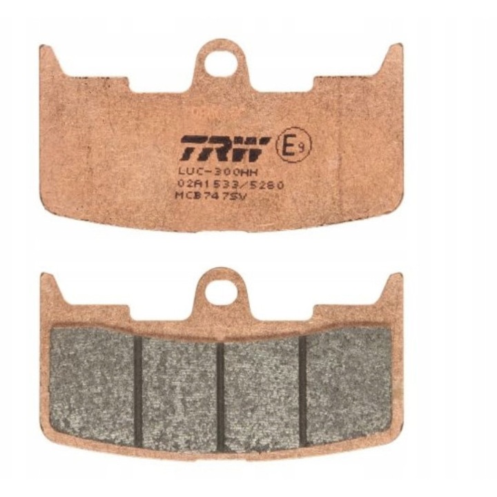 Kloce de frana TRW, set 2 bucati, metalice, rezistente, MCB747SV