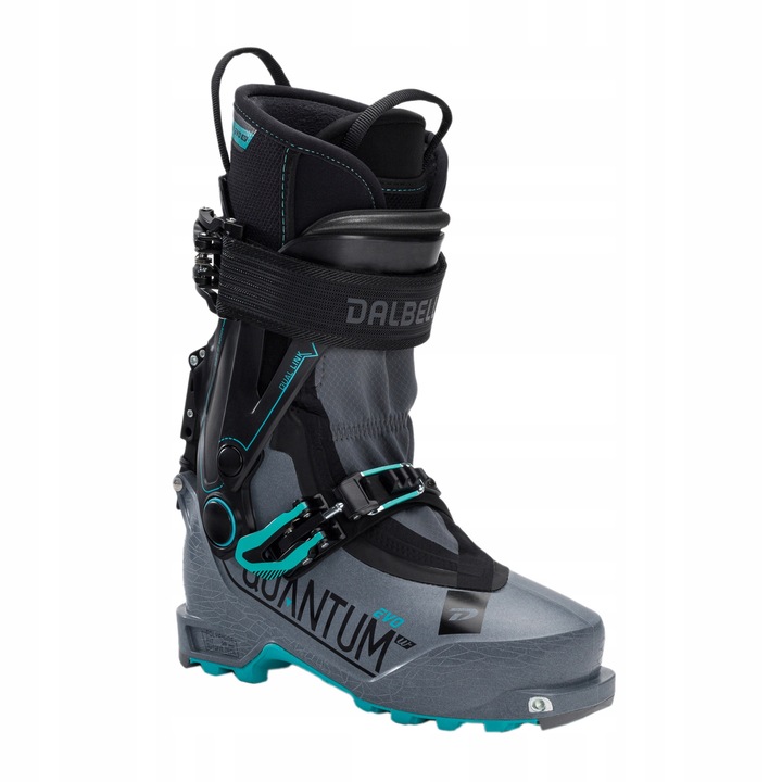 Clapari skitouring femei Dalbello Quantum EVO W, gri-negru, 24-24.5 cm