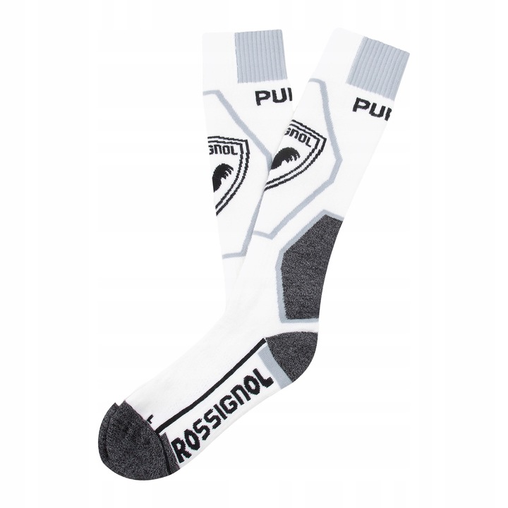 Дамски спортни чорапи Rossignol Pure Comfort, бели, L