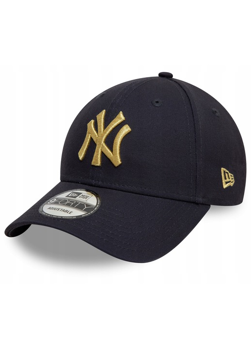New Era New York Yankees 9FORTY sapka, fémes, kék, OS méret