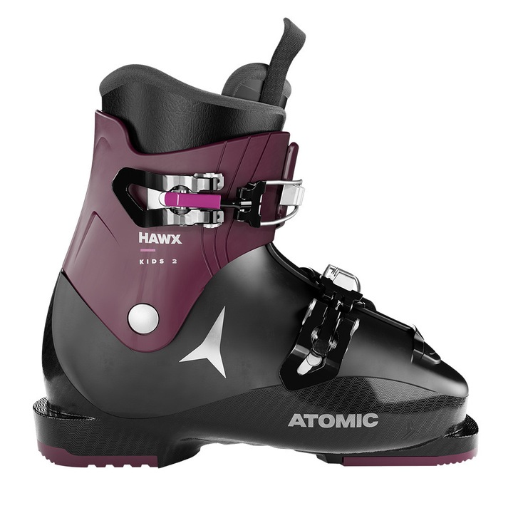 Clapari Atomic Hawx Kids 2, Black Violet, 200-205 mm, pentru incepatori, 830g