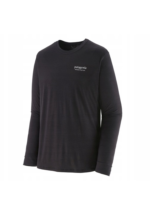 Мъжка блуза, Patagonia, Cap Cool Merino Blend, дълъг ръкав, графика