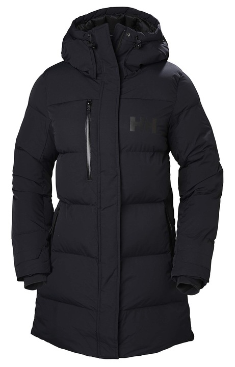 Helly Hansen Adore Puffy Parka női pehelykabát, fekete, strapabíró anyag, XS INTL