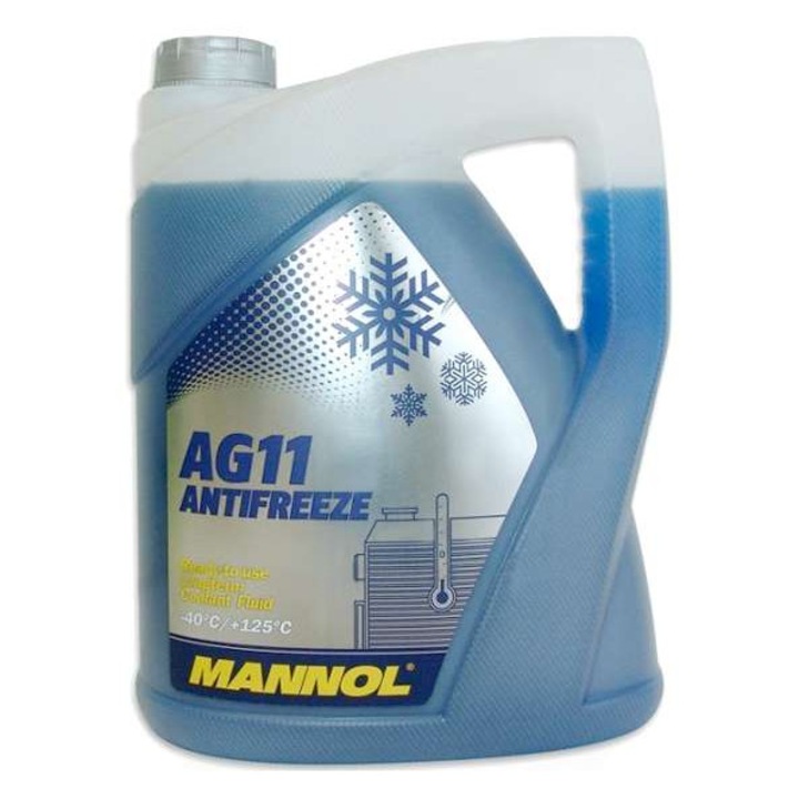 Antigel Mannol AG11 Longterm 5L, protectie excelenta impotriva coroziunii, culoare albastra