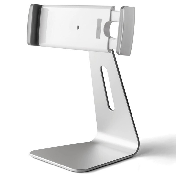 Suport elegant pentru tableta, aluminiu, 7-15.6 inch, design modern, ajustabil