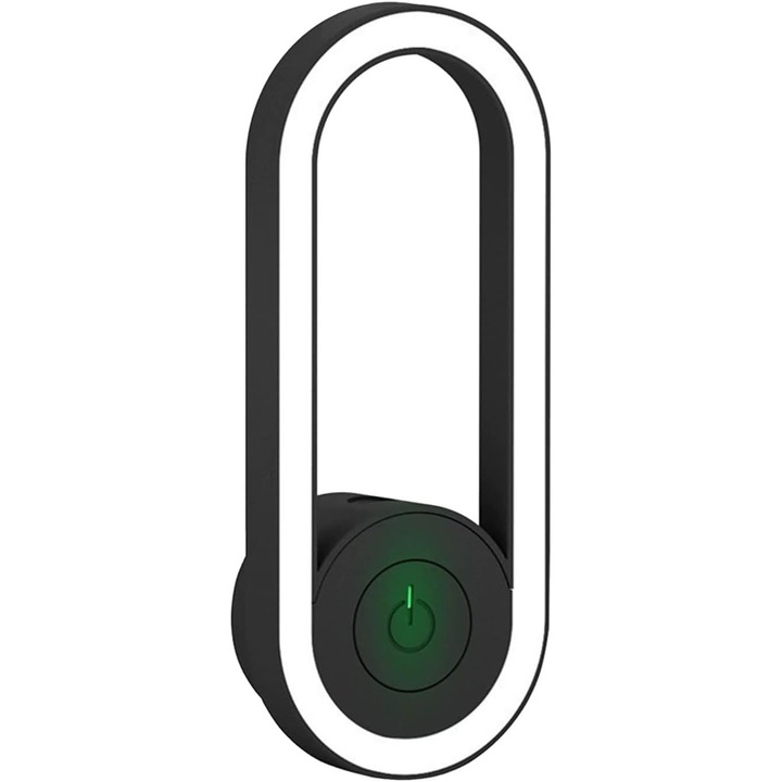 Repelent electronic pentru insecte, 11.4 cm, negru, set pentru utilizare interioara