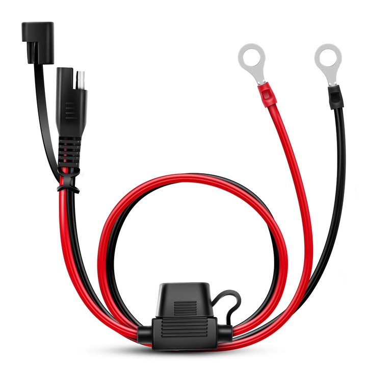 Cablu de incarcare 2FT cu conector SAE, set de accesorii electronice auto, compatibil cu diverse vehicule