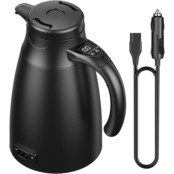 Fierbator electric, 2.0L, sticla, anti-arsuri, portabil