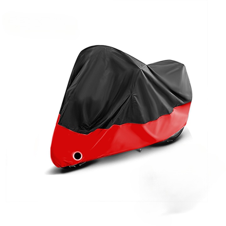 Husa de protectie pentru bicicleta, 200x90x100cm, rosu si negru, set