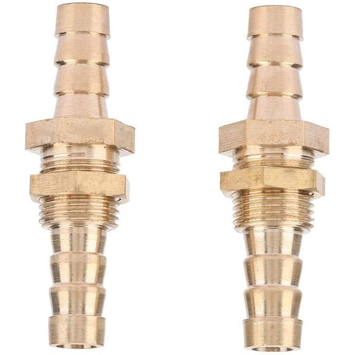 2 db sárgaréz adapter készlet 10 mm-es tömlőcsatlakozóval