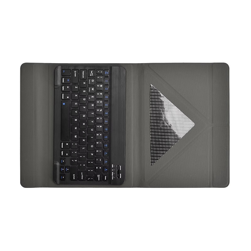 Husa universala pentru tablete de 10.1 inch, cu tastatura Bluetooth, design magnetic, pliabila