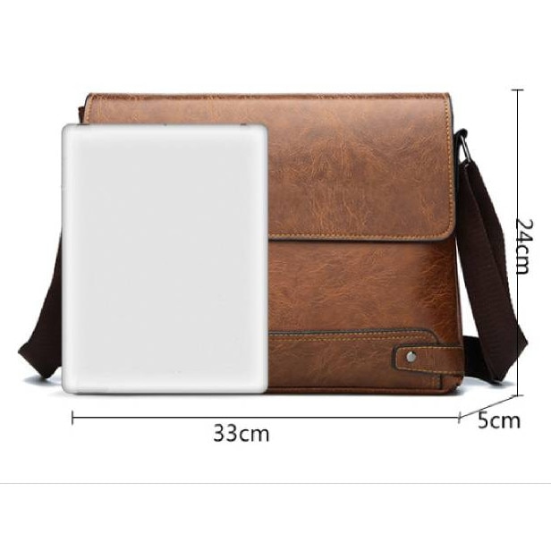 Geanta laptop 13 inch, impermeabila, design multifunctional, culoare khaki, pentru birou si ocazii de afaceri