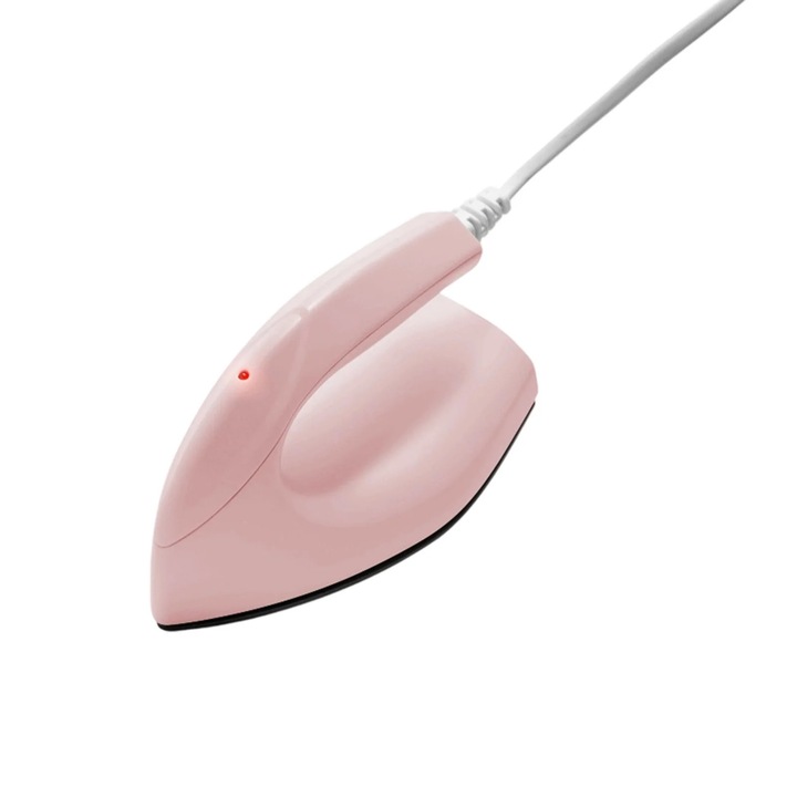 Fier de calcat portabil mini, abur, compact, eficient energetic, design ergonomic, 0,5L