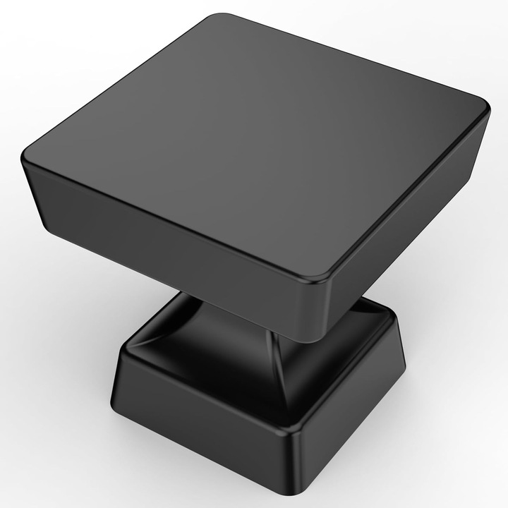 Set 10 manere pentru mobila, design modern, zinc, 26x27mm, multicolor