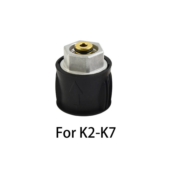 Set accesorii pentru aparate de spalat cu presiune, 2 unelte de schimb, compatibile cu Karcher K2-K7, conectare rapida, plastic, usor.