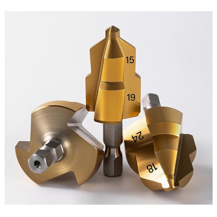 Set de burghie pentru lemn, mecanism de ridicare, accesorii pentru repararea tevilor, 1 set