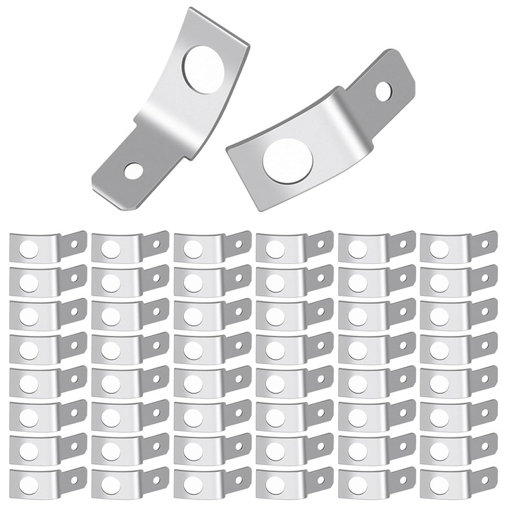 Set 100 conectori cu terminale din cupru, pentru circuite electrice, neizolati, fara sudura