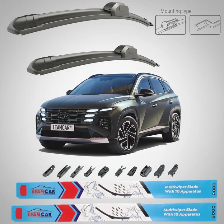 Stergatoare Hyundai Tucson IV Facelift (2024–2026) Flat, Set fata – TeamCar®