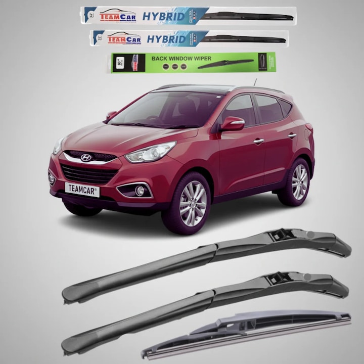 Stergatoare Hyundai ix35 (2009–2015) Hibrid, Set Complet – TeamCar®