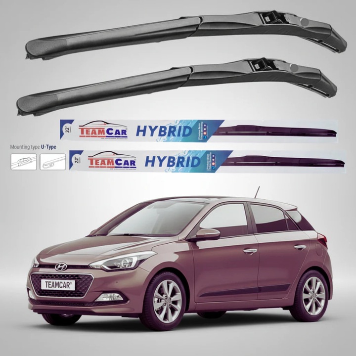 Stergatoare Hyundai i20 GB (2014–2018) Hibrid, Set Fata – TeamCar®