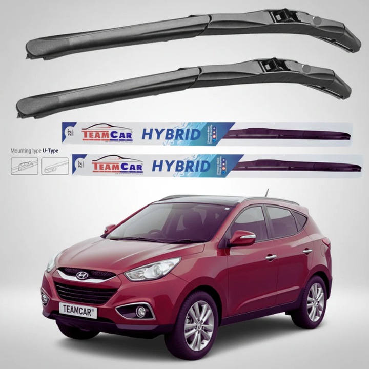 Stergatoare Hyundai ix35 (2009–2015) Hibrid, Set Fata – TeamCar®