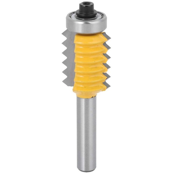 Set de 8 freze pentru prelucrarea lemnului, carbura, design compact, durabil