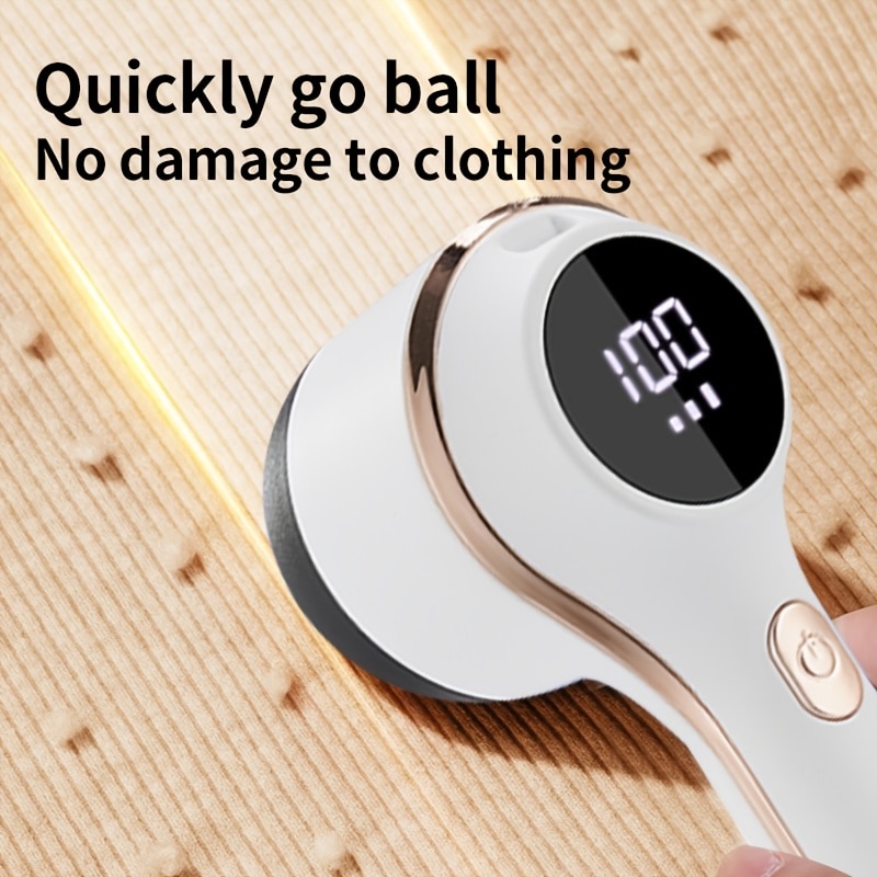 Aparat electric pentru indepartarea scamelor, 3 setari, portabil USB, material aliaj, reincarcabil