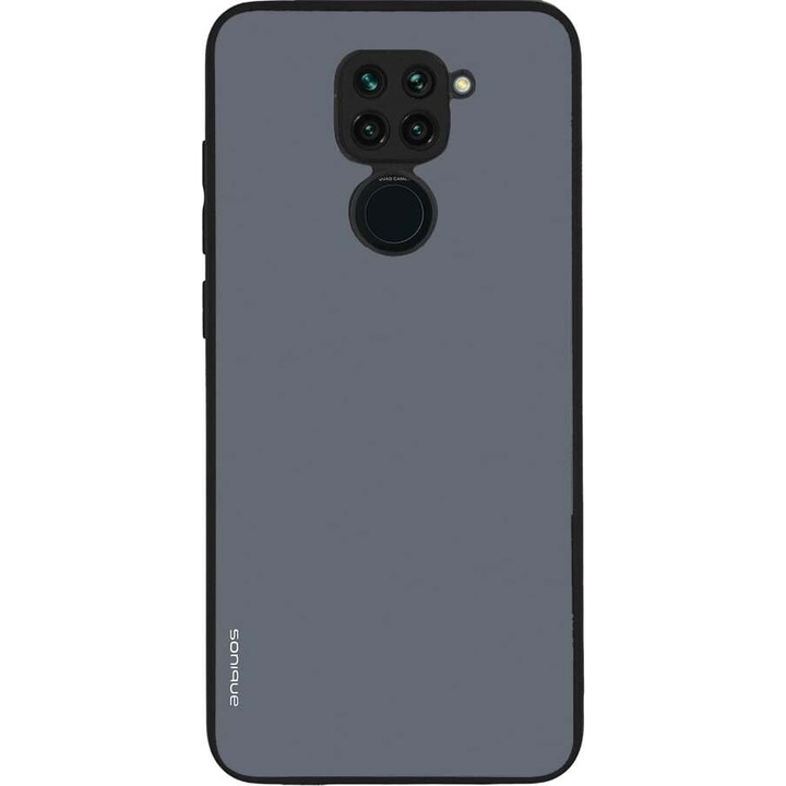 Husa telefon Sonique ColorBloc Series, pentru Xiaomi Redmi Note 9, silicon, antiderapant, albastru-negru