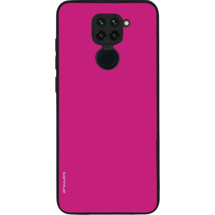 Husa telefon Sonique ColorBloc Series, pentru Xiaomi Redmi Note 9, silicon, antisoc, roz