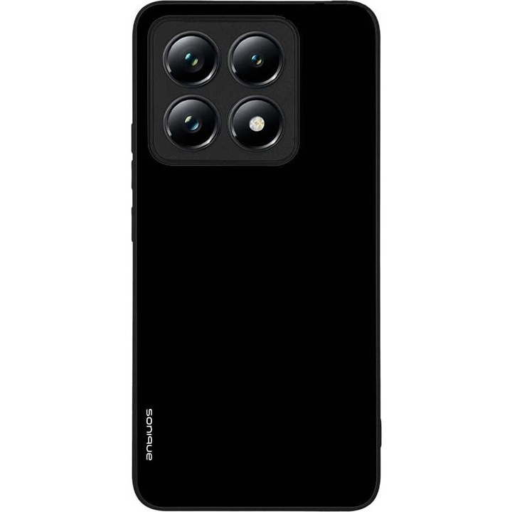 Husa telefon Sonique ColorBloc Series, pentru Xiaomi 14T, silicon, design modern, culoare neagra