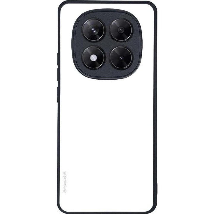 Husa telefon Sonique ColorBloc Series, alb, pentru Xiaomi Redmi Note 14 Pro 5G / Poco X7 5G, silicon, design modern
