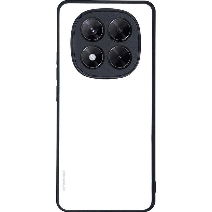 Husa telefon Sonique ColorBloc Series, pentru Xiaomi Redmi Note 14 Pro 4G, alb, silicon, design modern