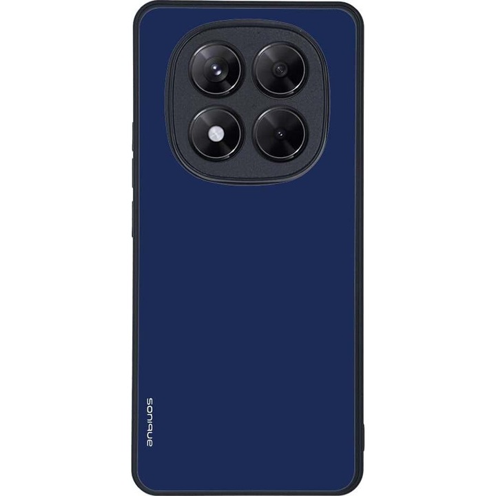 Husa telefon Sonique ColorBloc Series, pentru Xiaomi Redmi Note 14 Pro 4G, silicon, antiderapant, albastra
