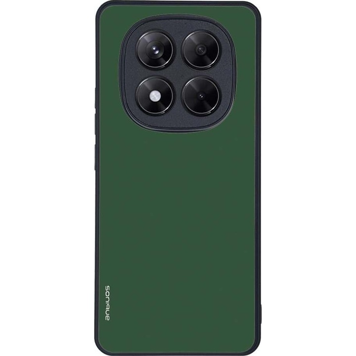 Husa telefon Sonique ColorBloc Series, verde, pentru Xiaomi Redmi Note 14 Pro, silicon, design modern, protectie antisoc