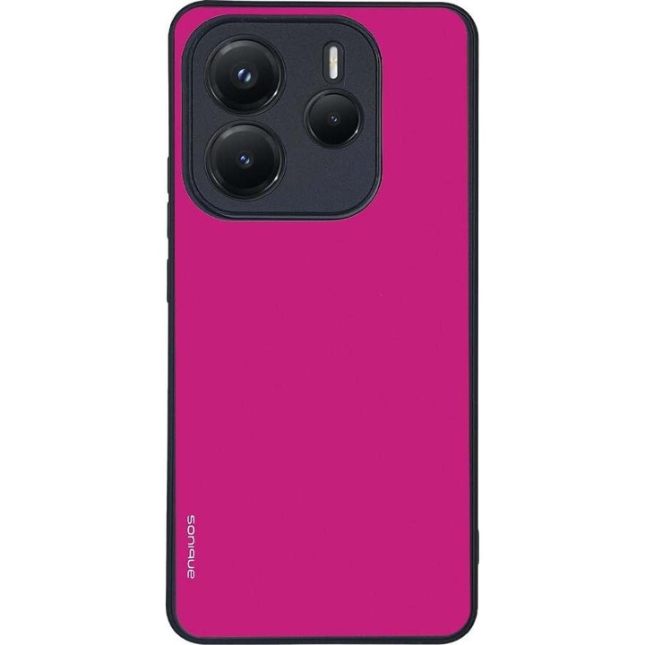 Husa telefon Sonique ColorBloc Series, protectie extra, antiderapant, roz, pentru Xiaomi Redmi Note 14 5G